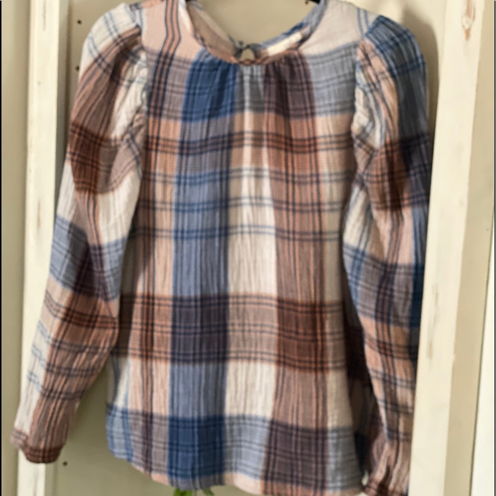 Universal Thread Peasant Style Top - image 1